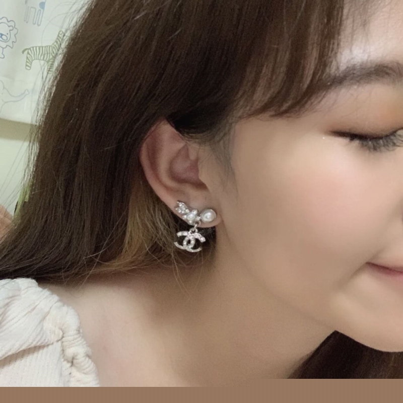 Ch*el earrings
